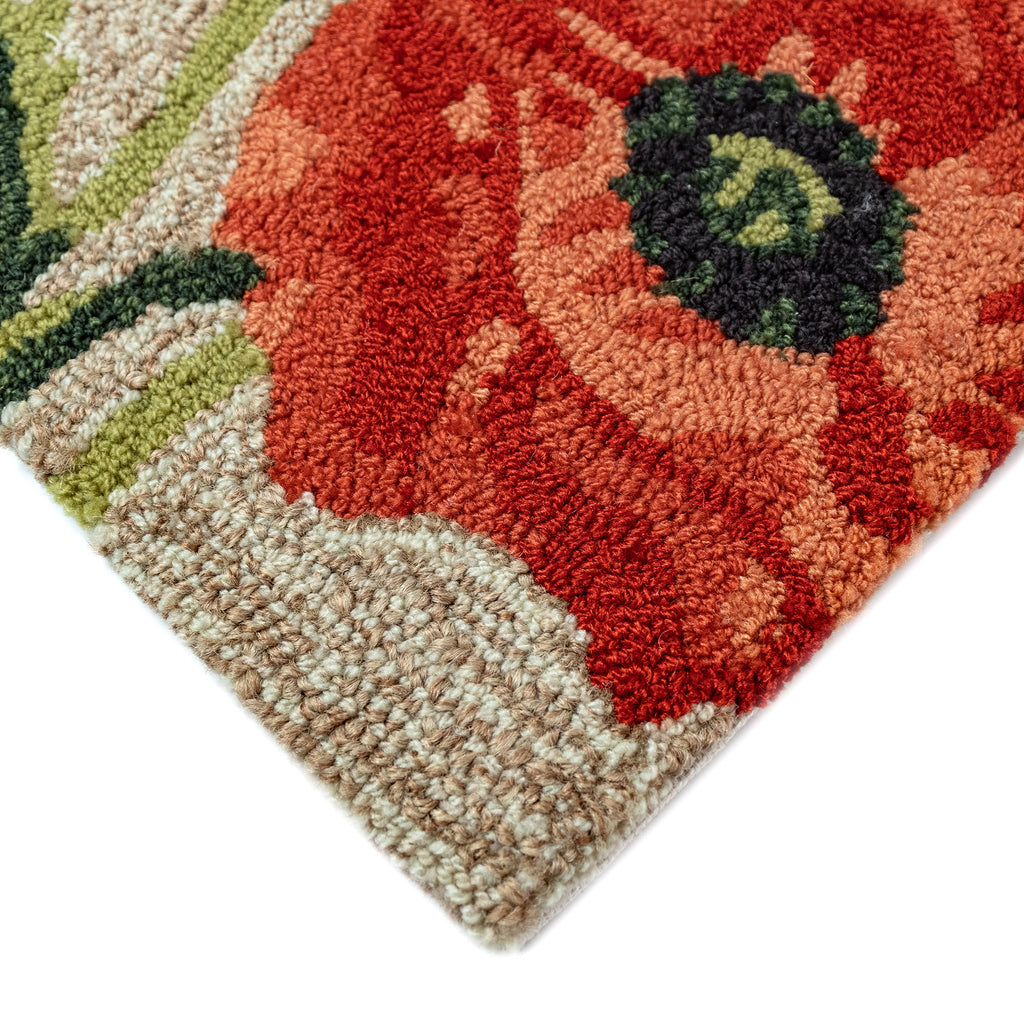 Trans Ocean Ravella Icelandic Poppies Area Rug