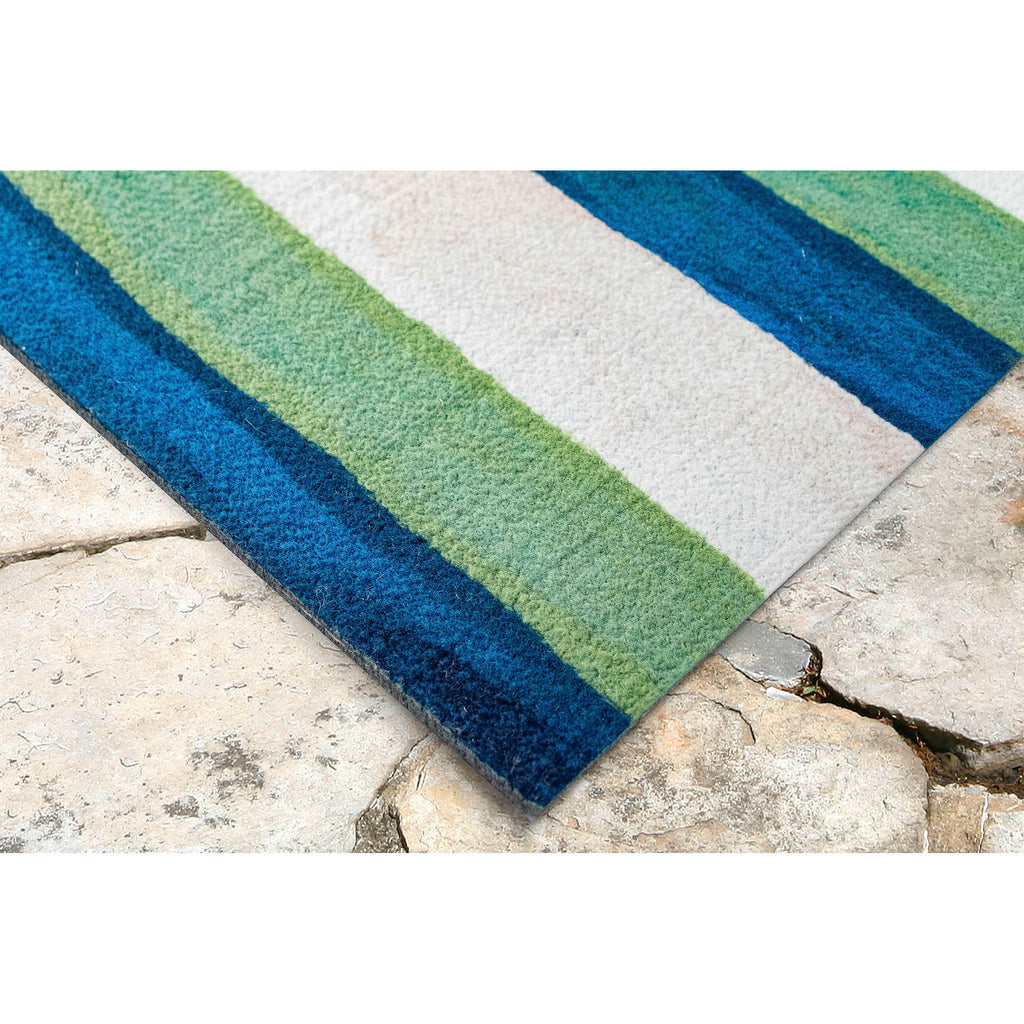 Trans Ocean Visions II Painted Stripes Area Rug