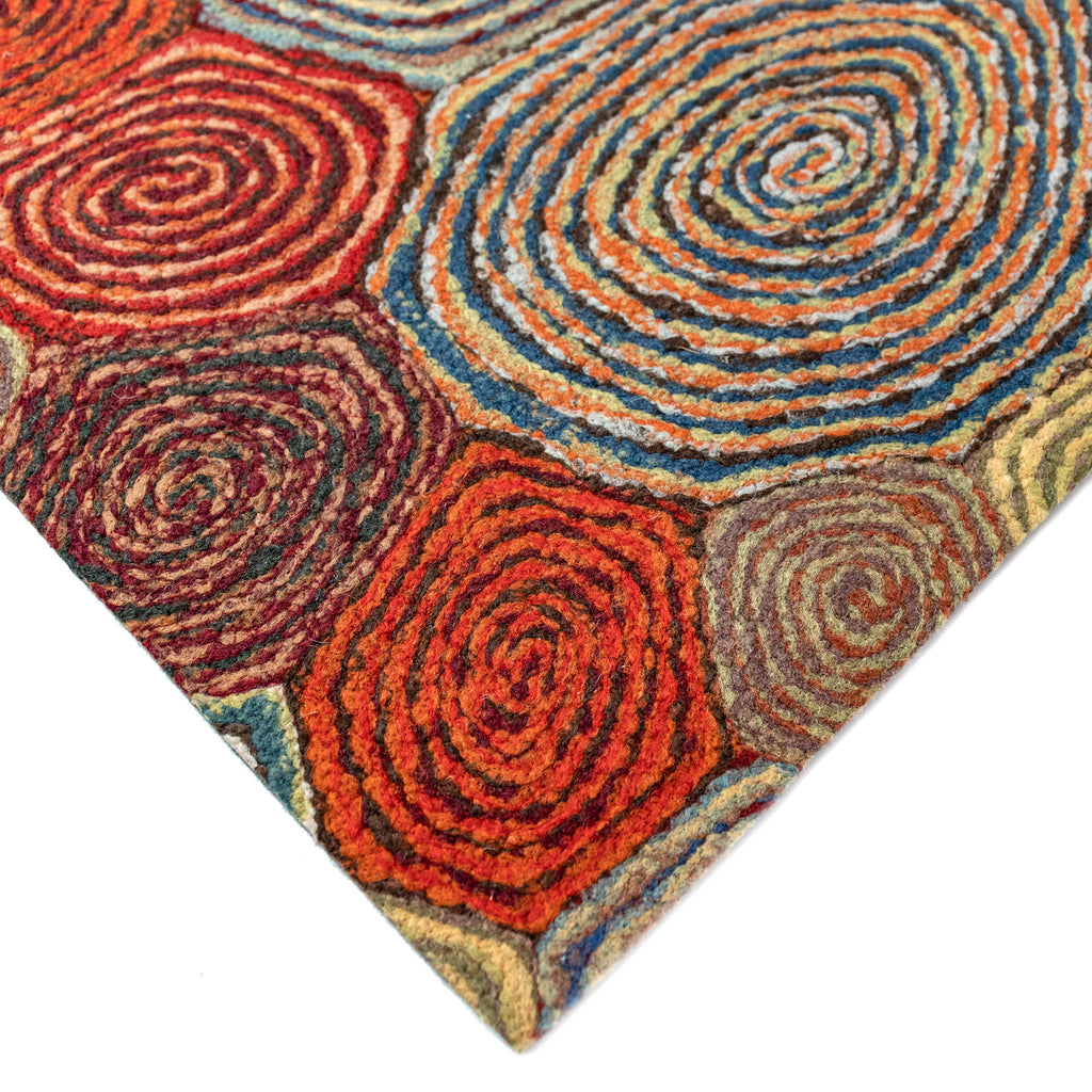 Trans Ocean Visions III Giant Swirls Area Rug