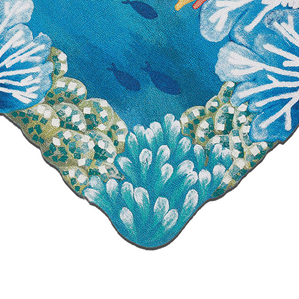 Trans Ocean Visions IV Reef Border Area Rug