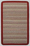 Thorndike Mills Edgartown Lobster Red w/Claret #751 Area Rug