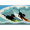 Trans Ocean Frontporch Surfing Dogs Area Rug