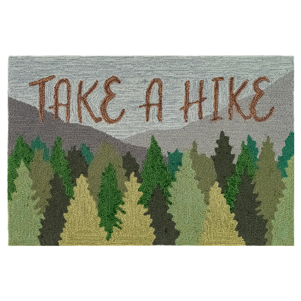 Trans Ocean Frontporch Take A Hike Area Rug