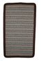 Thorndike Mills Green Mountain Farmers Market Maroon Area Rug
