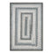 Homespice Decor Graphite Ultra Durable Braided Rug