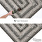 Homespice Decor Graphite Ultra Durable Braided Rug