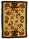 Homespice Decor Hooked Potted Flower Area Rug