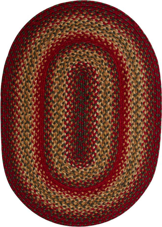 Homespice Decor Jute Braided Cider Barn Area Rug