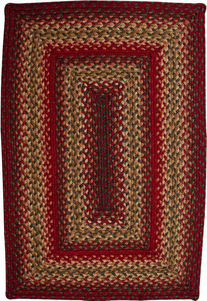 Homespice Decor Jute Braided Cider Barn Area Rug