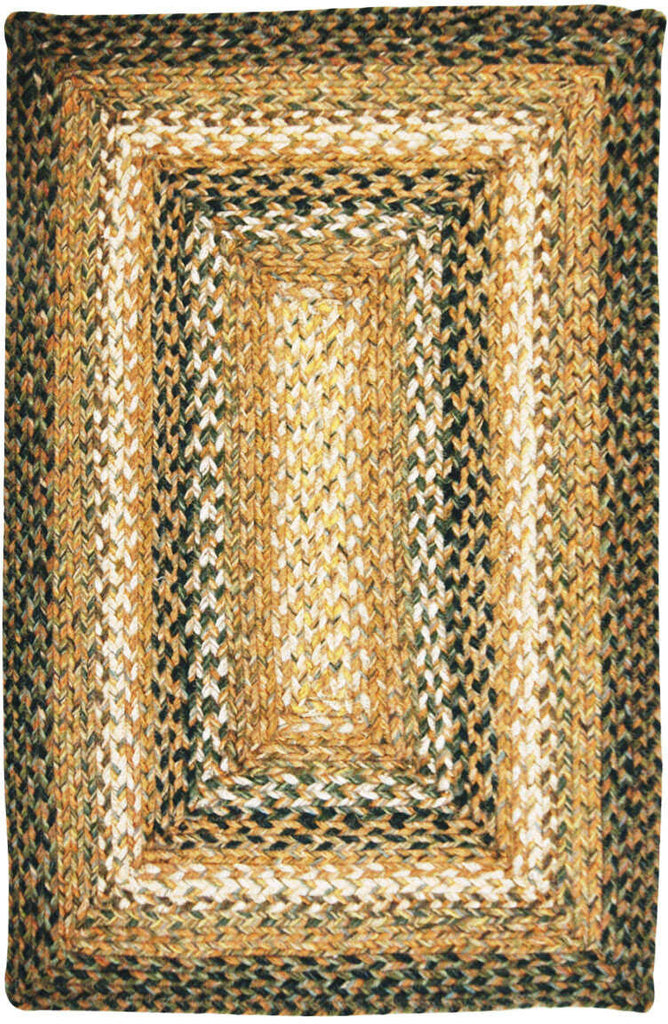 Homespice Decor Jute Braided Coffee Area Rug