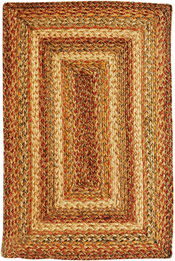 Homespice Decor Jute Braided Harvest Area Rug