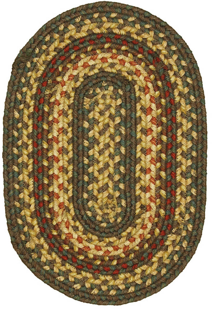 Homespice Decor Jute Braided Magnolia Area Rug