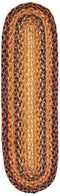 Homespice Decor Jute Braided Timber Trail Area Rug