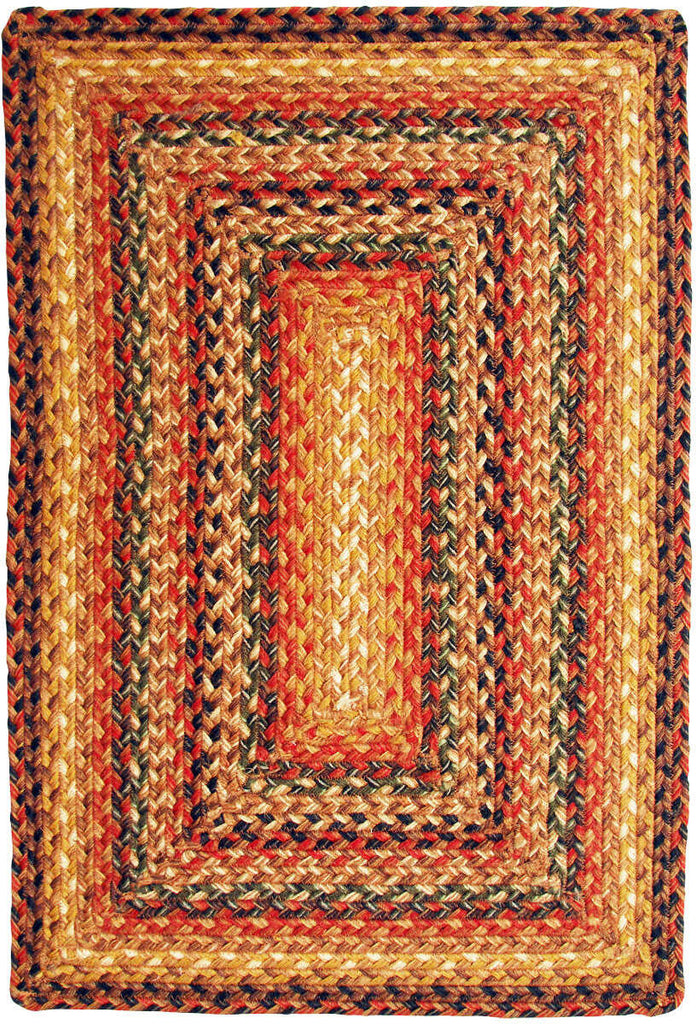 Homespice Decor Jute Braided Timber Trail Area Rug
