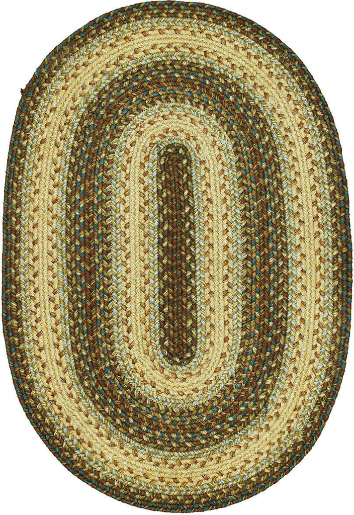 Homespice Decor Jute Braided Trinity Area Rug