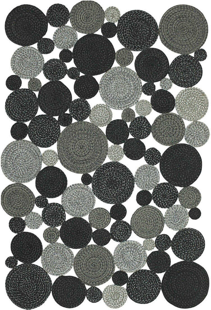 Homespice Decor Medallion Crochet Area Rug