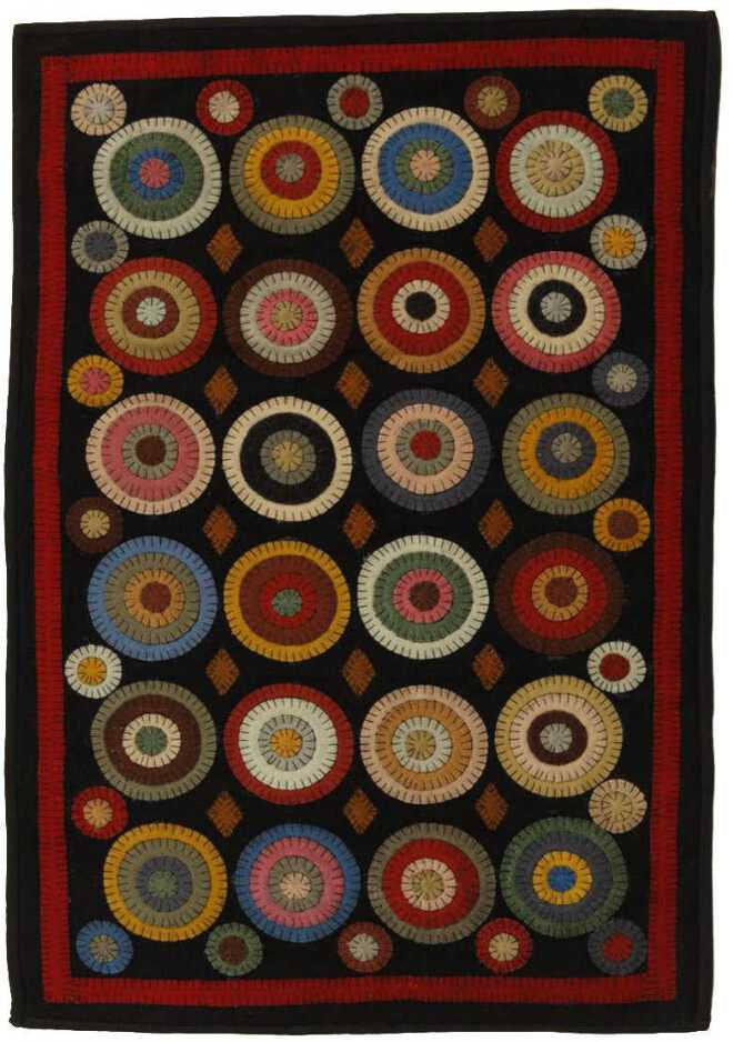 Homespice Decor Penny Coin Rug Area Rug