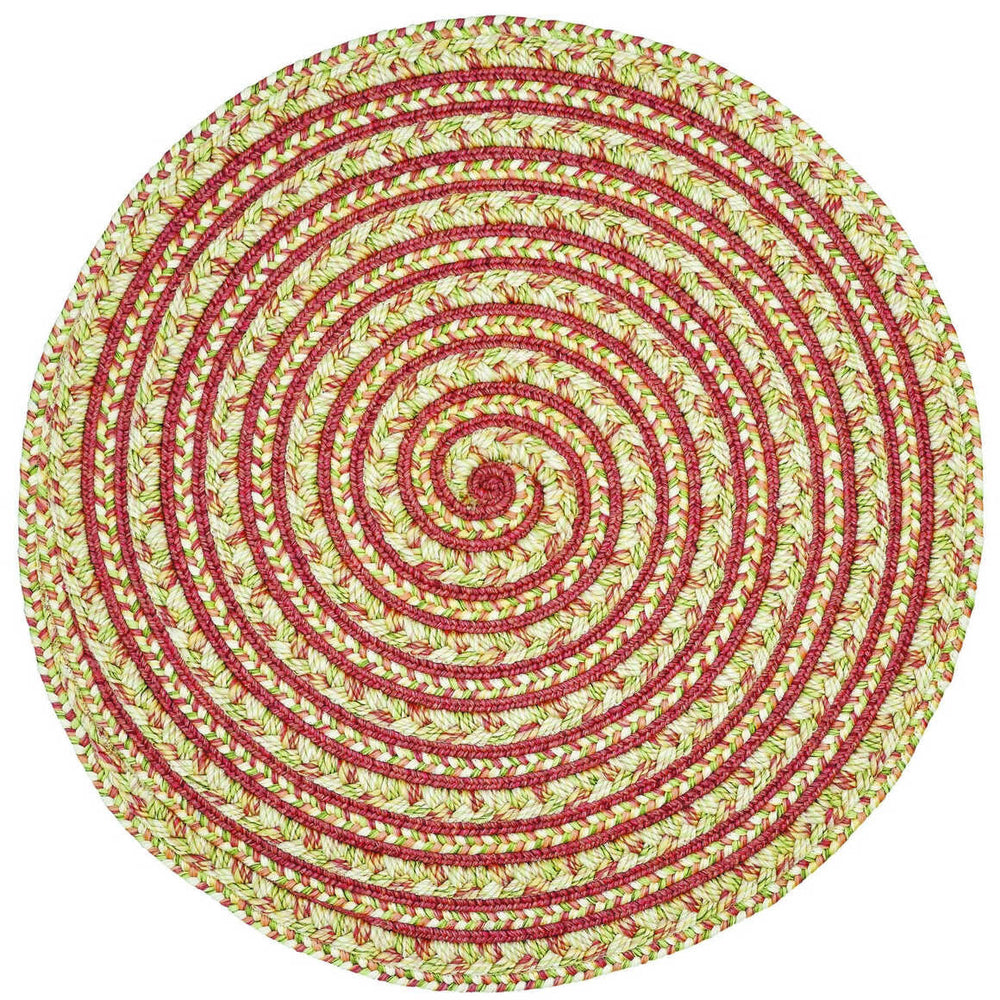 Homespice Decor Ultra Durable Swirl Braided Swirl