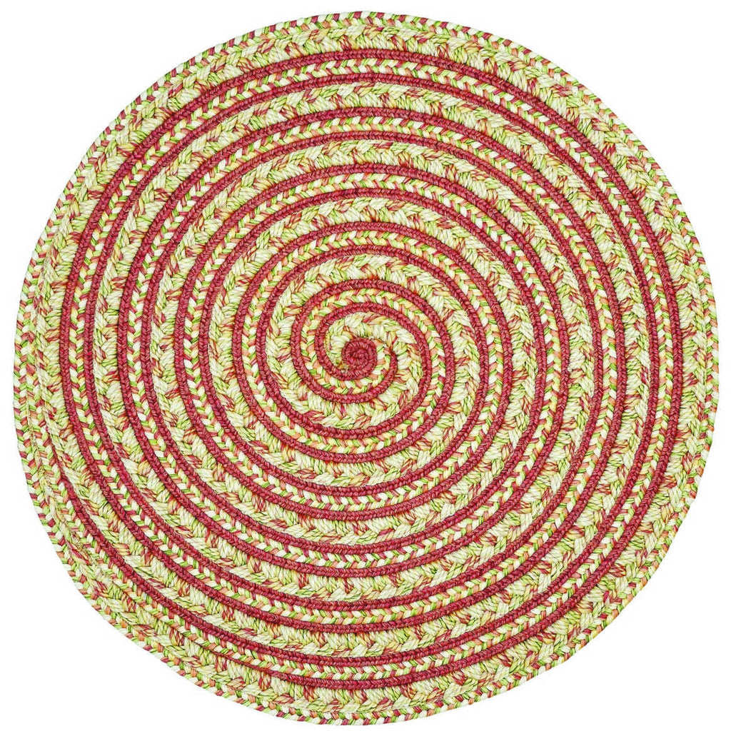 Homespice Decor Ultra Durable Swirl Braided Swirl