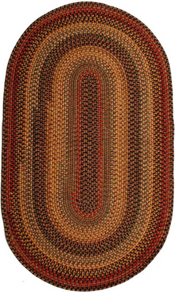 Homespice Decor Wool Braided Budapest Area Rug