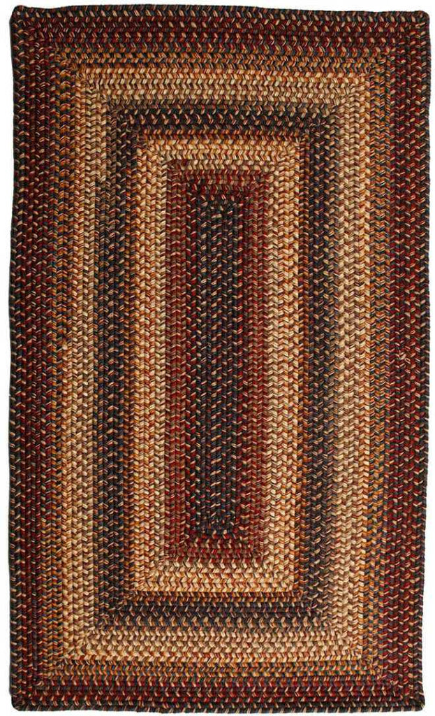 Homespice Decor Wool Braided Cambridge Area Rug