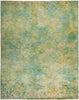 Vibrance, 8x10 Green Wool Area Rug - 8' 3" x 10' 3"