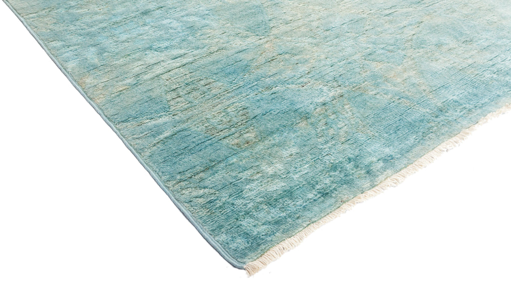 Vibrance, Hand Knotted Runner Rug - 3' 0" x 12' 0"