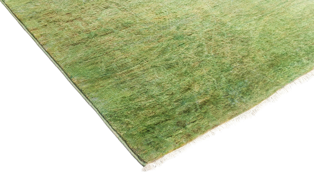 Vibrance, Hand Knotted Runner Rug - 3' 1" x 10' 1"