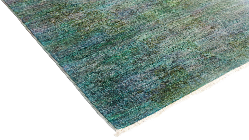 Vibrance, Hand Knotted Runner Rug - 3' 0" x 8' 4"