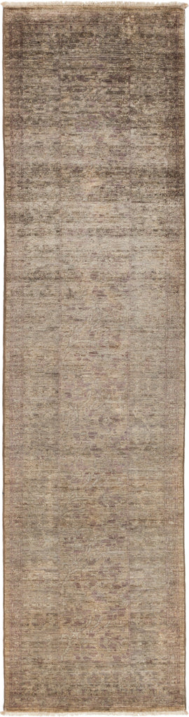 Vibrance, Gray Wool Runner Rug - 2' 8" x 10' 0"