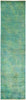 Vibrance, Green Wool Runner Rug - 2' 6" x 9' 10"