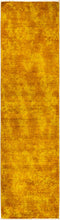 Vibrance, Yellow Wool Runner Rug - 2' 8" x 9' 10"