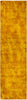 Vibrance, Yellow Wool Runner Rug - 2' 8" x 9' 10"