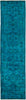 Vibrance, Blue Wool Runner Rug - 2' 5" x 9' 10"