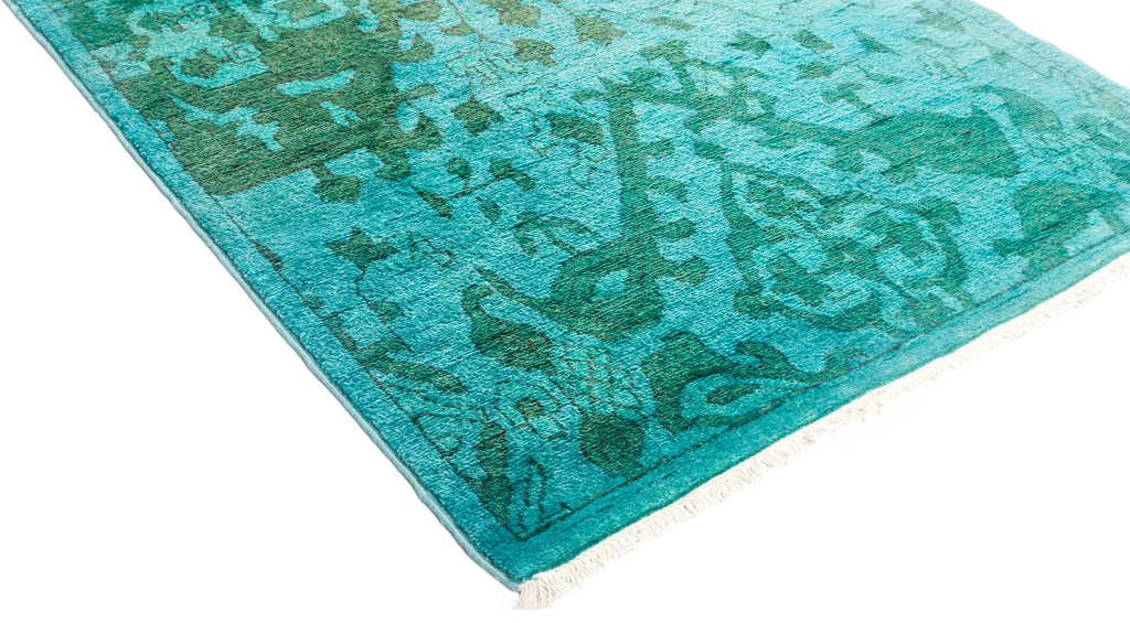 Vibrance, Hand Knotted Runner Rug - 2' 8" x 11' 3"