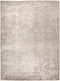 Vibrance, 9x12 Gray Wool Area Rug - 8' 10" x 11' 10"