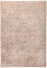 Vibrance, 6x9 Pink Wool Area Rug - 6' 0" x 8' 6"