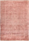 Vibrance, 6x9 Pink Wool Area Rug - 6' 2" x 8' 5"