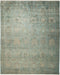 Vibrance, 8x10 Green Wool Area Rug - 8' 2" x 10' 1"