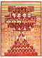 Tullu, 6x9 Multi Wool Area Rug - 6' 8" x 8' 10"