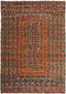 Tullu, 5x8 Multi Wool Area Rug - 5' 1" x 7' 0"
