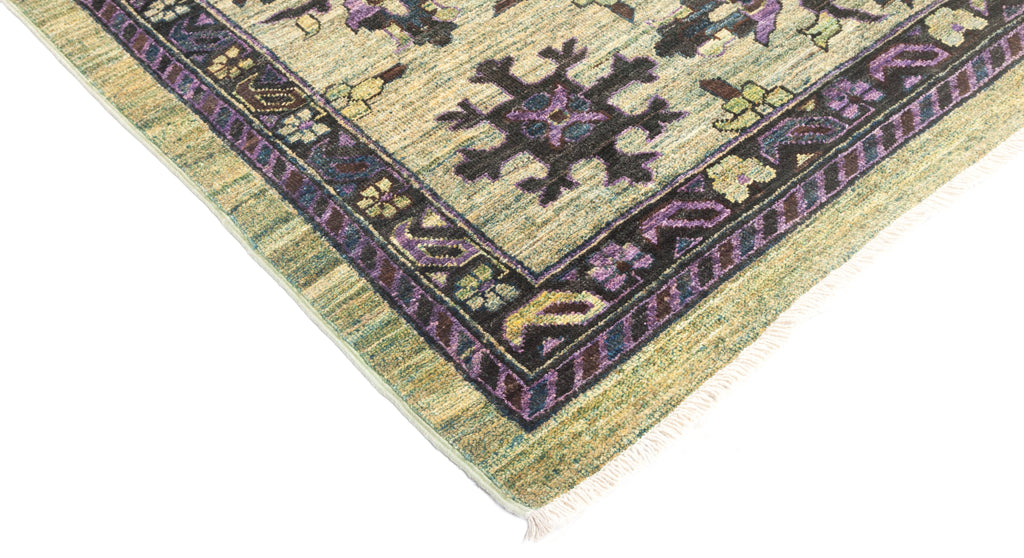 Eclectic, Hand Knotted Area Rug - 10' 2" x 13' 9"