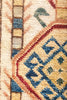 Tribal, Hand Knotted Area Rug - 6' 1" x 9' 0"