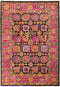 Eclectic, 4x6 Pink Wool Area Rug - 4' 0" x 5' 10"