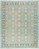 Ziegler, 8x10 Blue Wool Area Rug - 8' 1" x 10' 1"