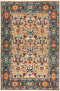 Ziegler, 6x9 Beige Wool Area Rug - 6' 2" x 9' 2"