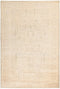 Oushak, 5x8 Beige Wool Area Rug - 5' 5" x 7' 10"
