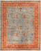 Serapi, 12x15 Red Wool Area Rug - 12' 1" x 14' 8"