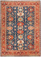 Serapi, 10x14 Red Wool Area Rug - 10' 0" x 13' 10"