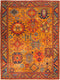 Serapi, 8x10 Orange Wool Area Rug - 8' 2" x 10' 8"